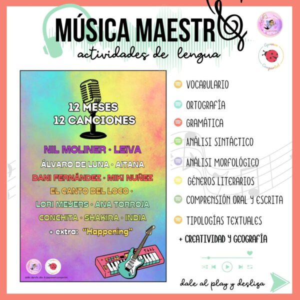 Repaso de Lengua: Músico Maestr@ (ciclo superior)