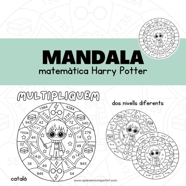 Mandala Multiplicacions Harry Potter